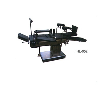 Ophthalmic Surgery Table - 1900mm x 635mm, Adjustable Height 700-950mm, Trendelenburg 30°, Reverse Trendelenburg 30° | Black, Ideal for Hospital Use