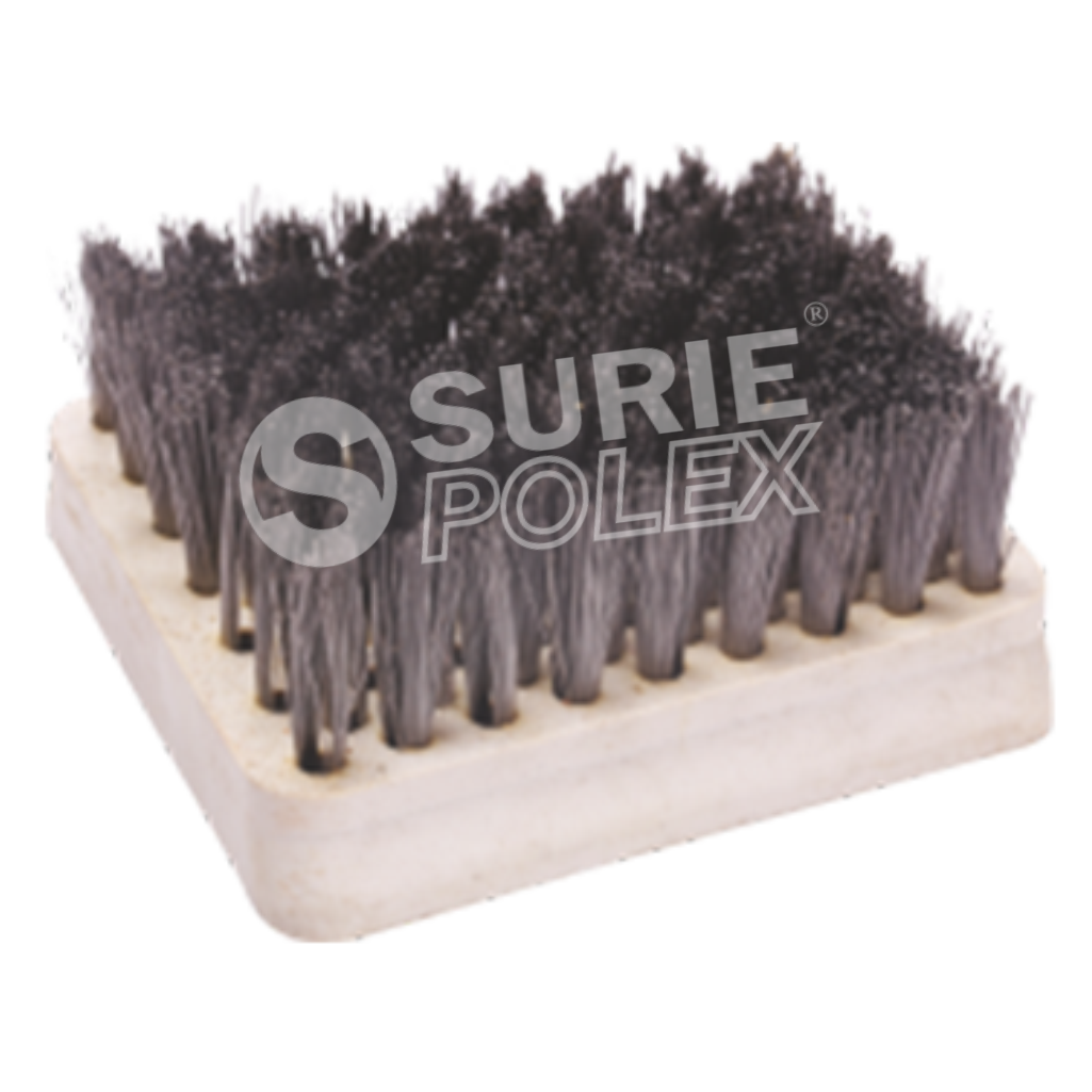 Fickert Dust Cleaning Wire Brush - Wire Bristles Material | Dry Type, Effective Dust Removal