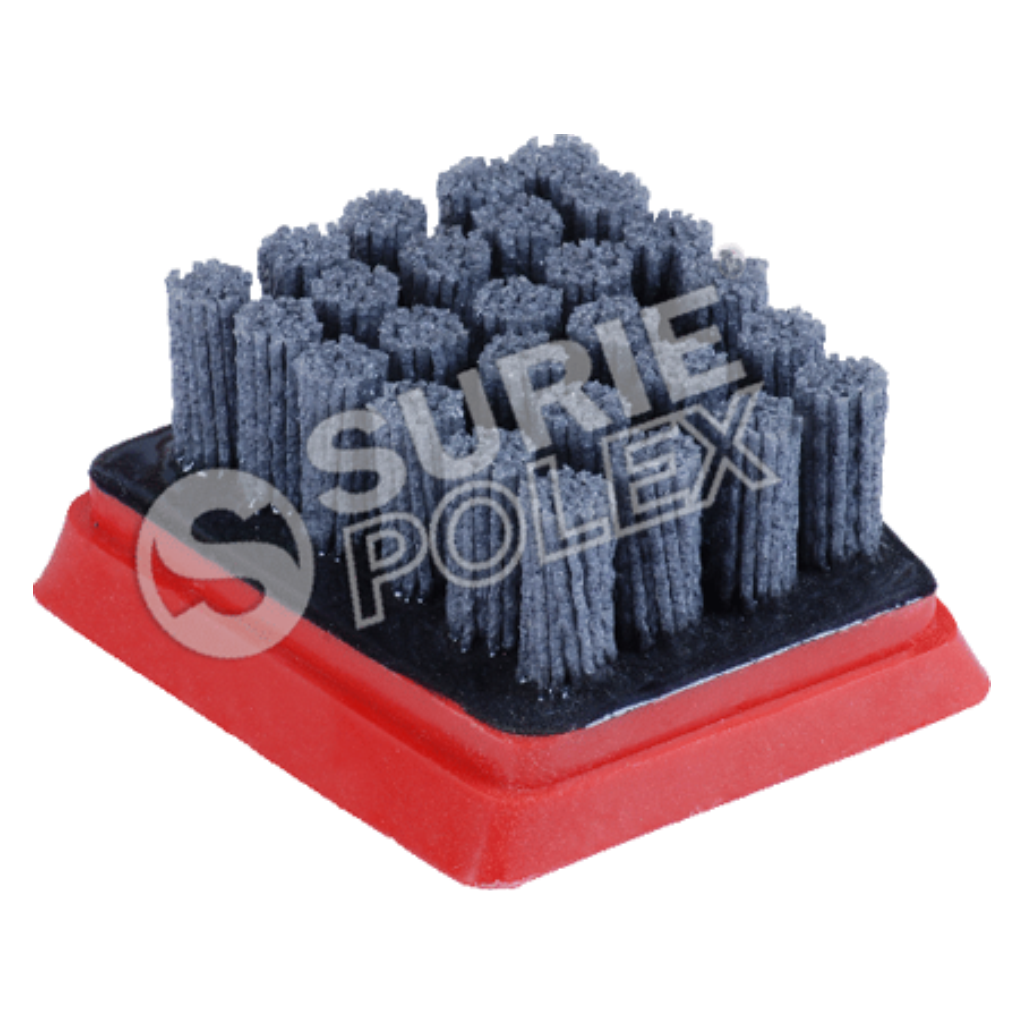 Frankfurt Nylon Brush - Polishing Material, Frankfurt Shape | Durable Nylon Bristles, Ideal For Finishing Surfaces