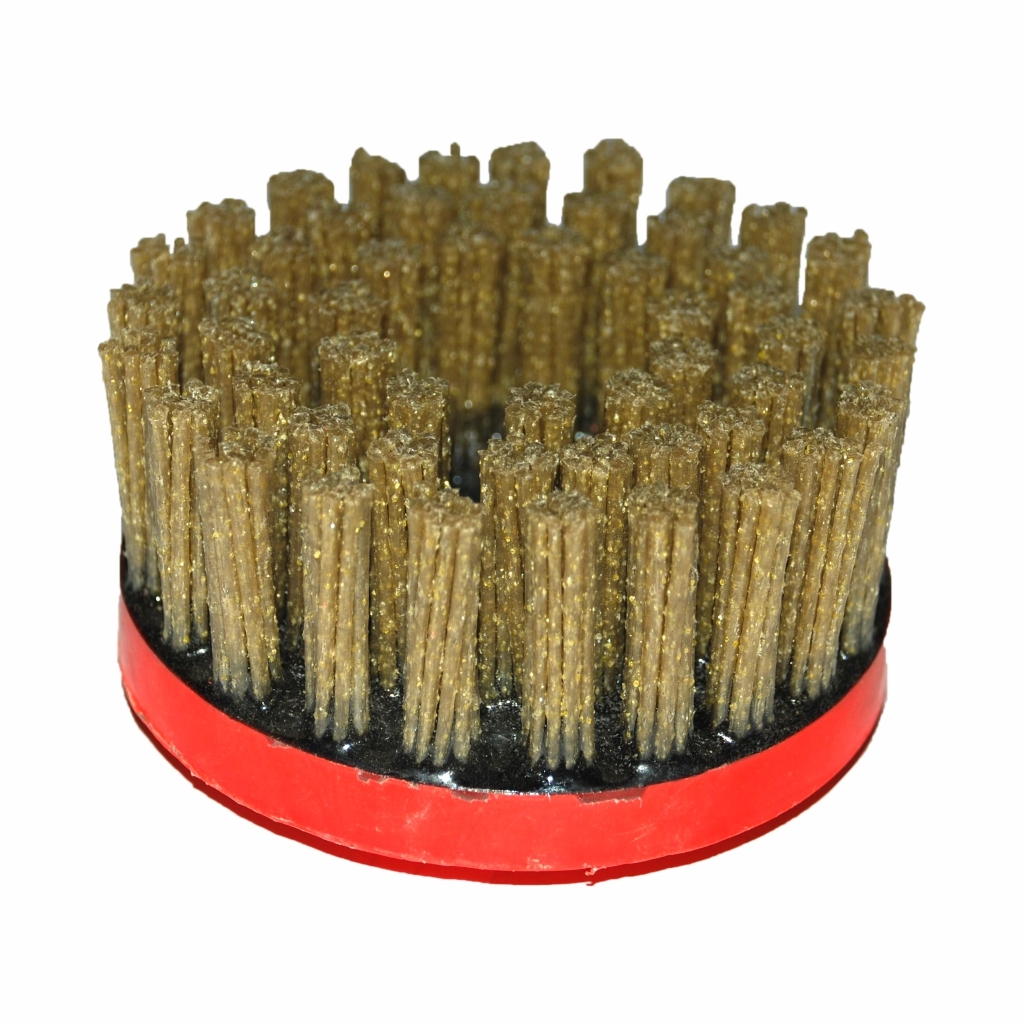 Frankfurt Nylon Brush - Polishing Material, Frankfurt Shape | Durable Nylon Bristles, Ideal For Finishing Surfaces