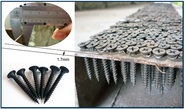 Round Twinfast Thread Drywall Screw