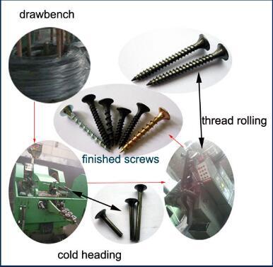 Round Twinfast Thread Drywall Screw