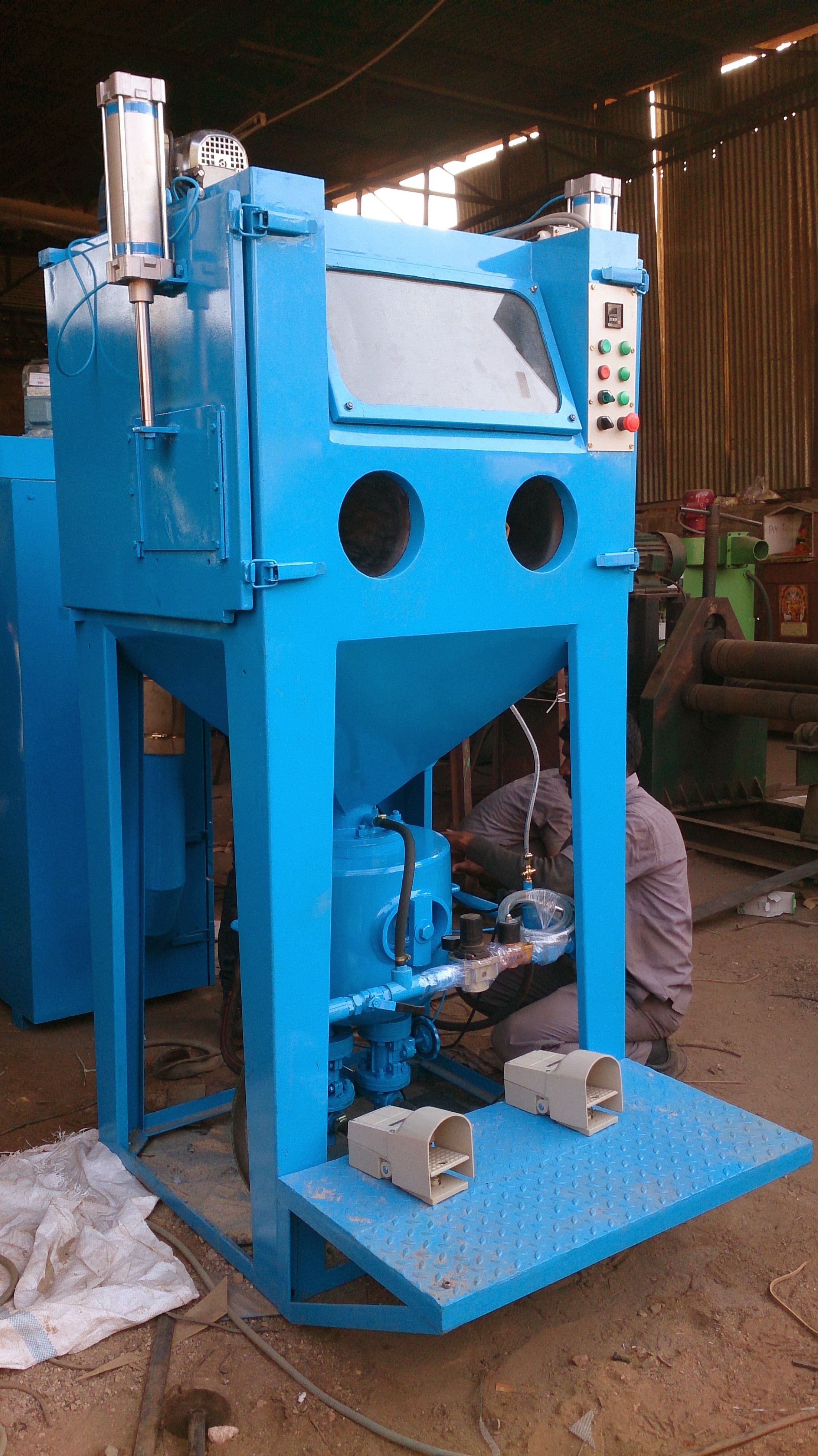 Blue Pressure Blaster Machine