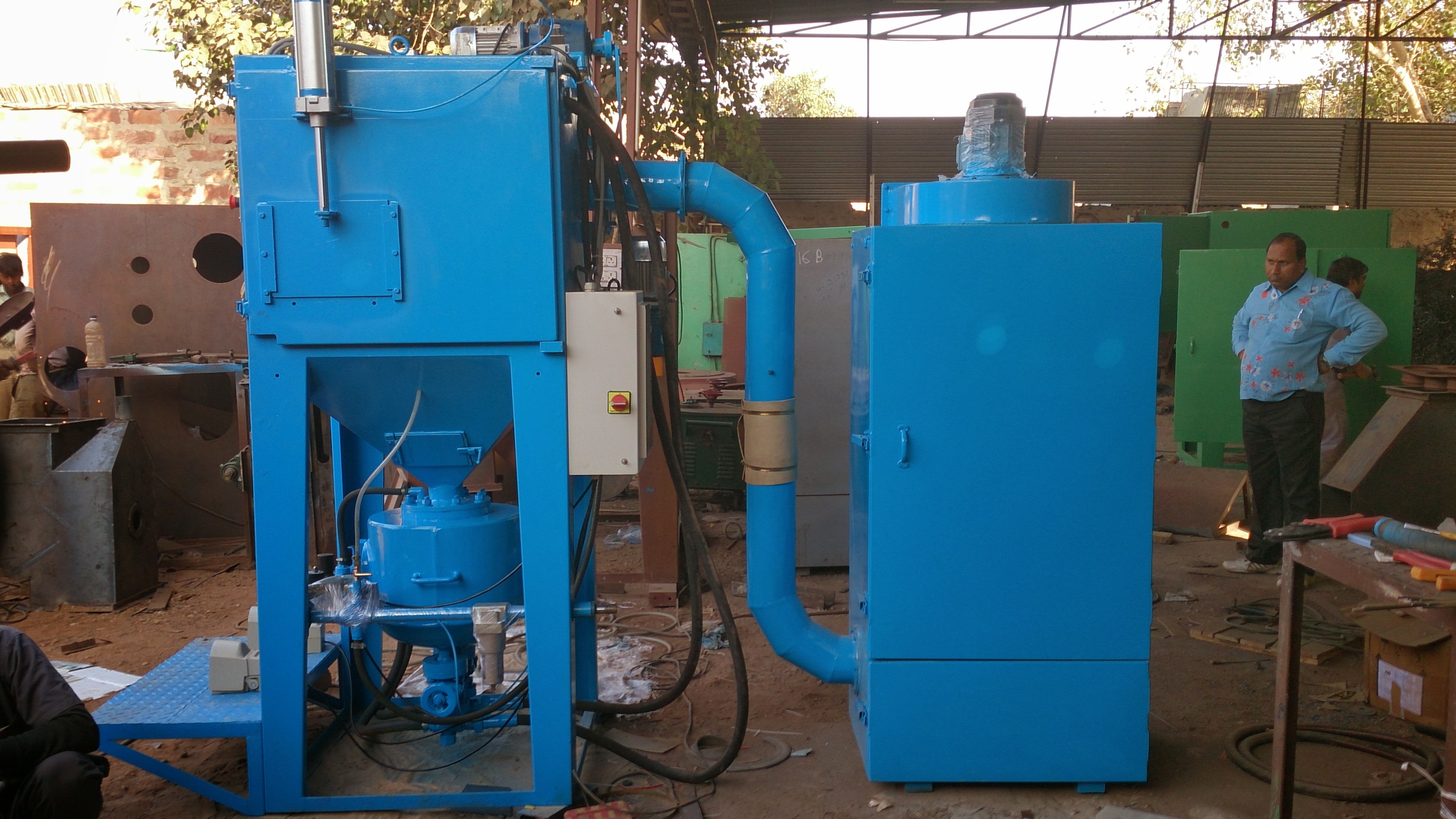 Blue Pressure Blaster Machine
