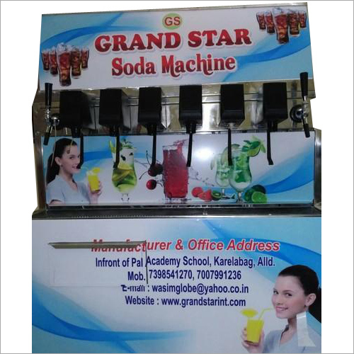 Automatic Multi Flavor Soda Machine