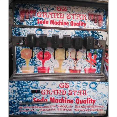 Van Soda Machine - Automatic, Computerized Operation | Rust Proof Surface, Easy Usage, Longer Working Life, Remarkable Performance