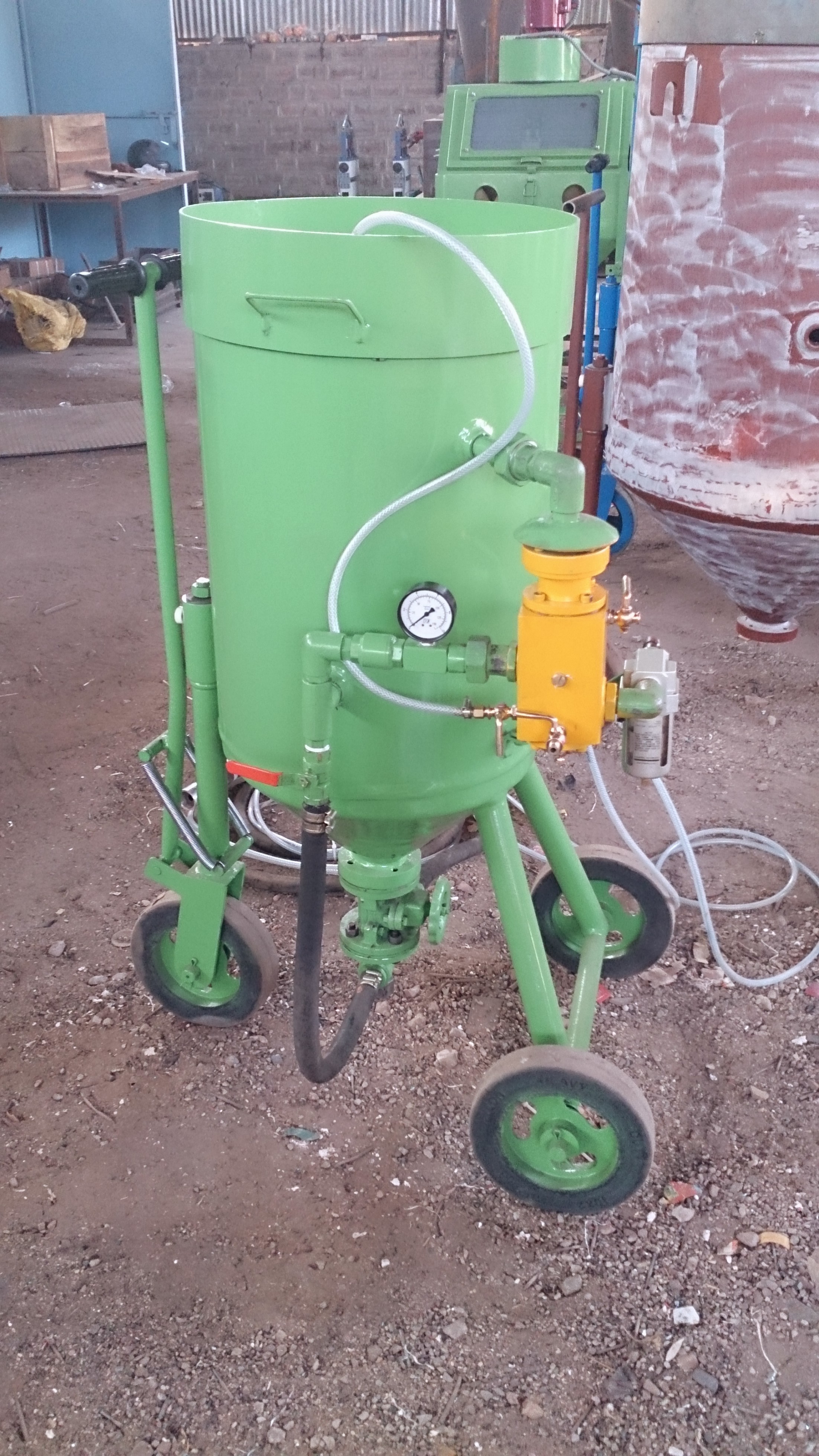 Blue Portable Sand Blasting Machine Ab-p7-501r