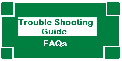Trouble Shooting
