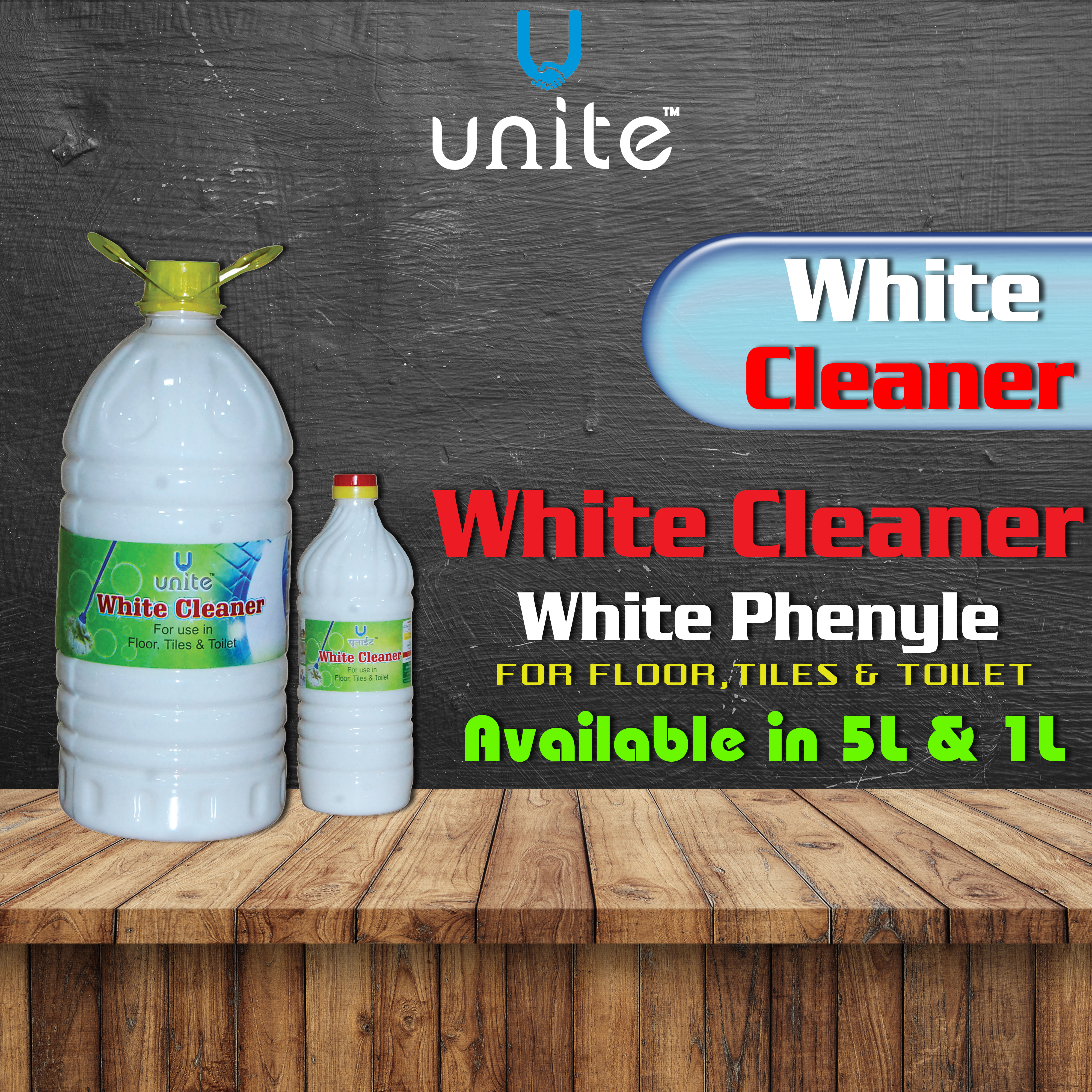 Liquid Floor Cleaner - 1 & 5 Liters | Fly, Mosquito, Insect & Cockroach Repellent, Glittering Clean Surfaces With Sweet Aroma