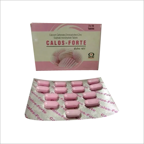 कैल्शियम कार्बोनेट 500mg + Cholecalicferol 200 Iu + जिंक सल्फेट मोनोहाइड्रेट 66mg टैबलेट आवेदन: अस्पताल और नैदानिक उद्देश्य के लिए