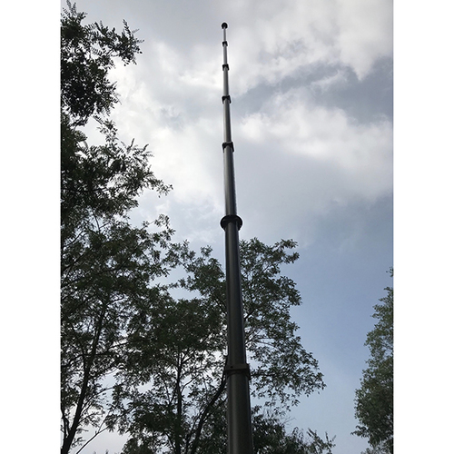 10 मीटर मैनुअल ऑपरेशन टेलीस्कोपिक मास्ट अनुप्रयोग: एंटीना