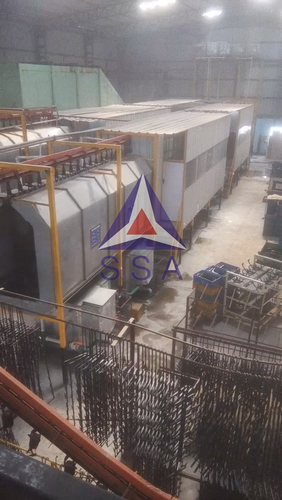 CED Coating Plant - Industrial Application, Standard Size, Any Color | Voltage 380 - 440 volts, Versatile Coating Solution for Manufacturing Environments