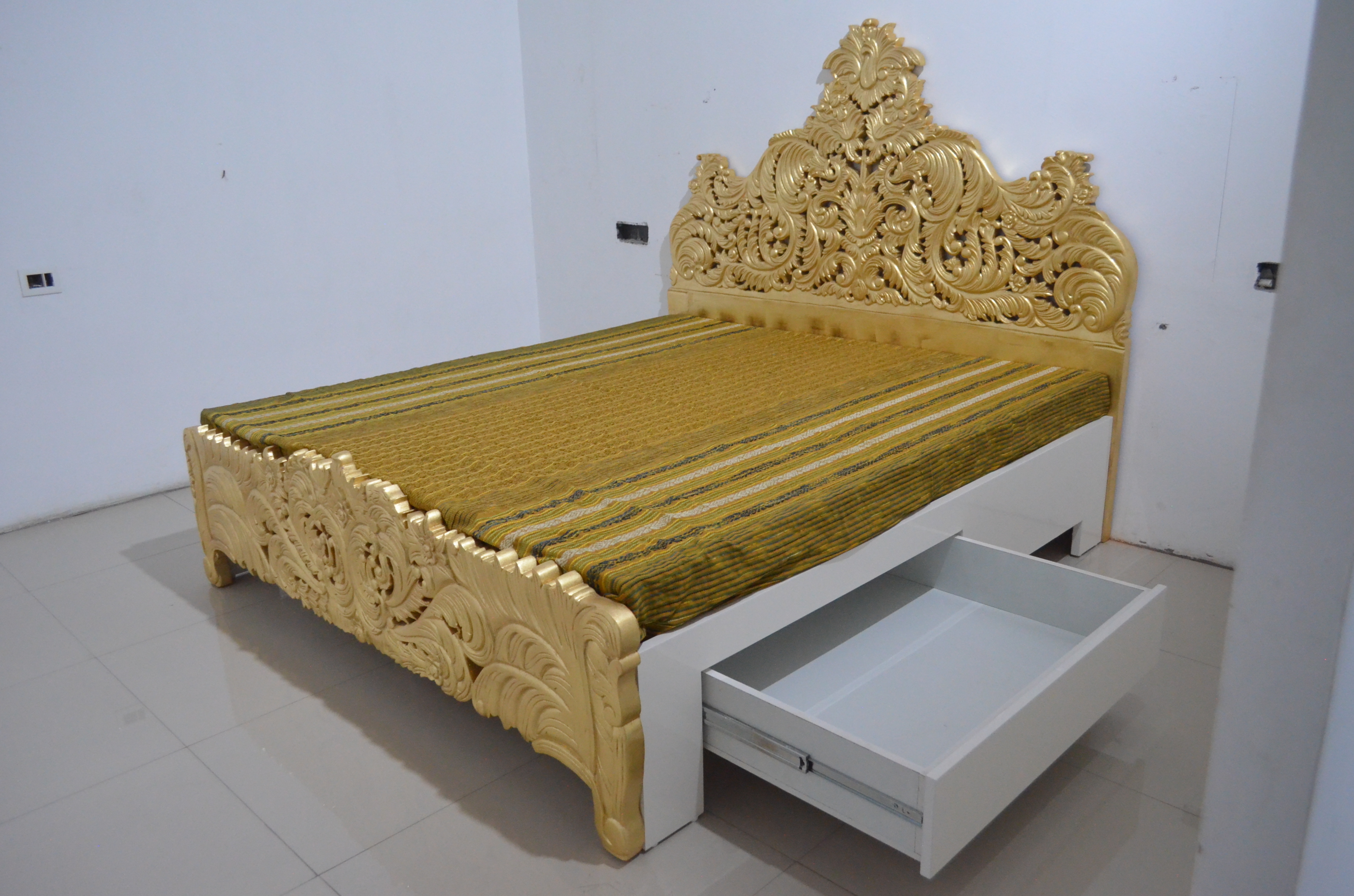 Gold Leaf Bed