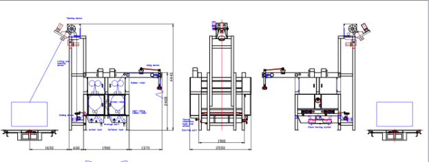 Tubular Balloon Squeezing Machine Dimension(l*w*h): 5100mma 2750mma 2820mm Millimeter (Mm)