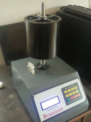 Digital Kymograph - Stainless Steel, Grey and Black, 240V | Digital Display, Low Power, Accurate Speed Control