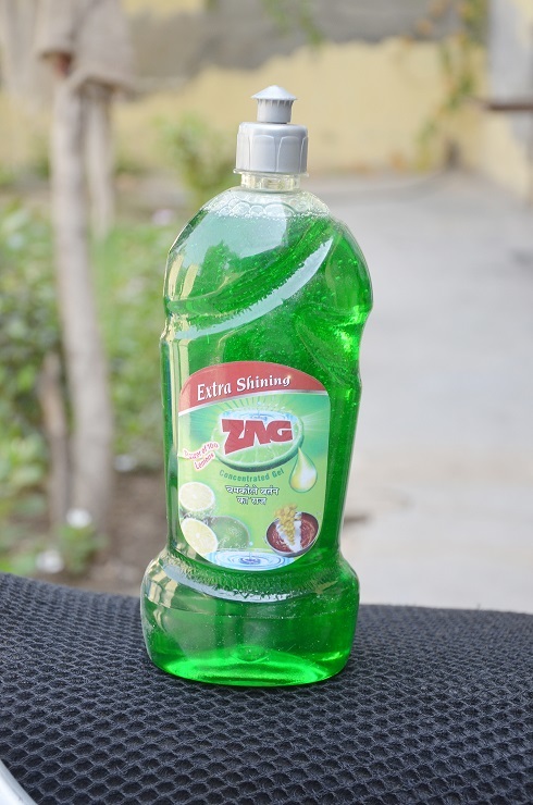 Zag Green - 900 Ml, Green | All-purpose Dishwashing Liquid With Anti-bac And Intensified Grease-cutting Power, Gentle On Hands