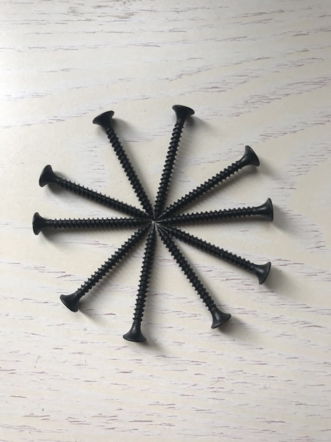 Round Black Phosphated Drywall Screws Gypsum Screws