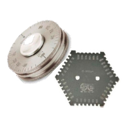Wet Film Thickness Gauge - Steel, 400-600 Grams | Laboratory and Hospital Application, Silver Finish