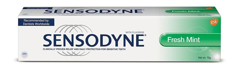 Sensodyne Sensitive Toothpaste Fresh Mint - 70 G+