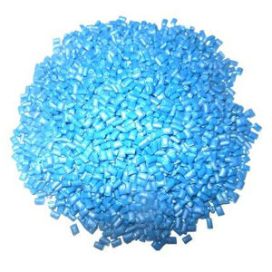 Recycled Blue Drum Plastic Granules