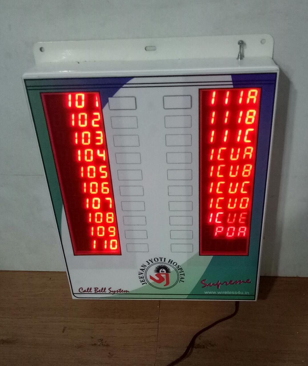 Wireless Hospital Call Bell System - Current: 220 Volt (V)