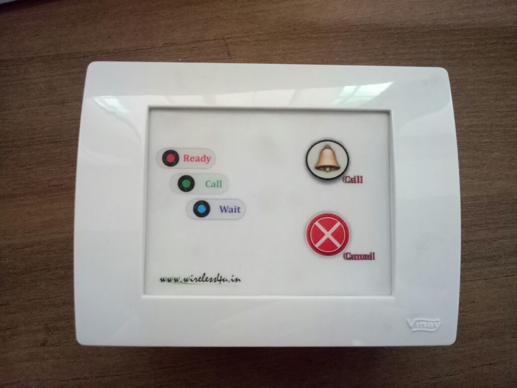 Wireless Hospital Call Bell System - Current: 220 Volt (V)