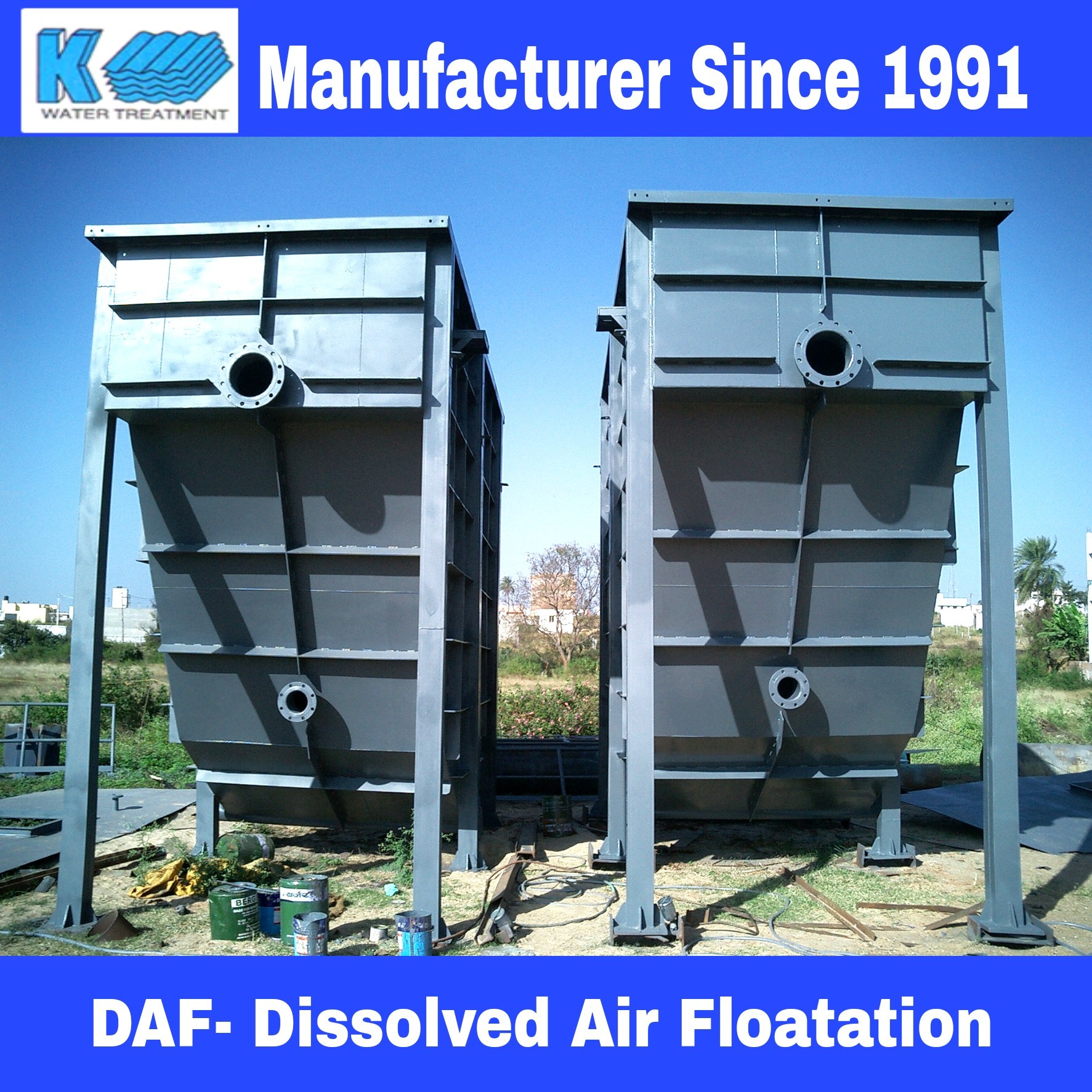 Dissolved Air Flotation Application: Oil-water Separation