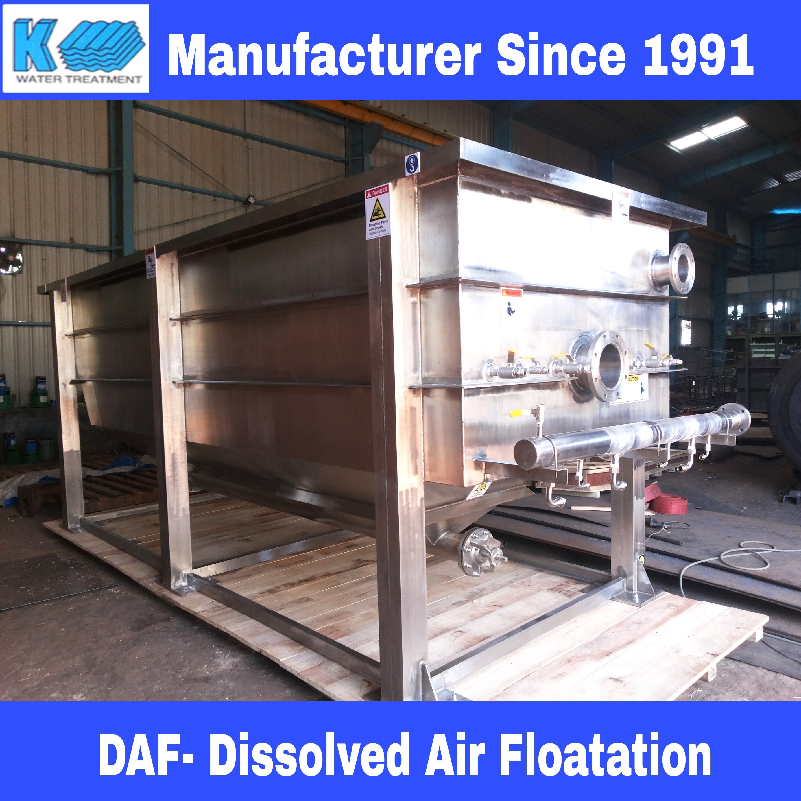 Dissolved Air Flotation Application: Oil-water Separation