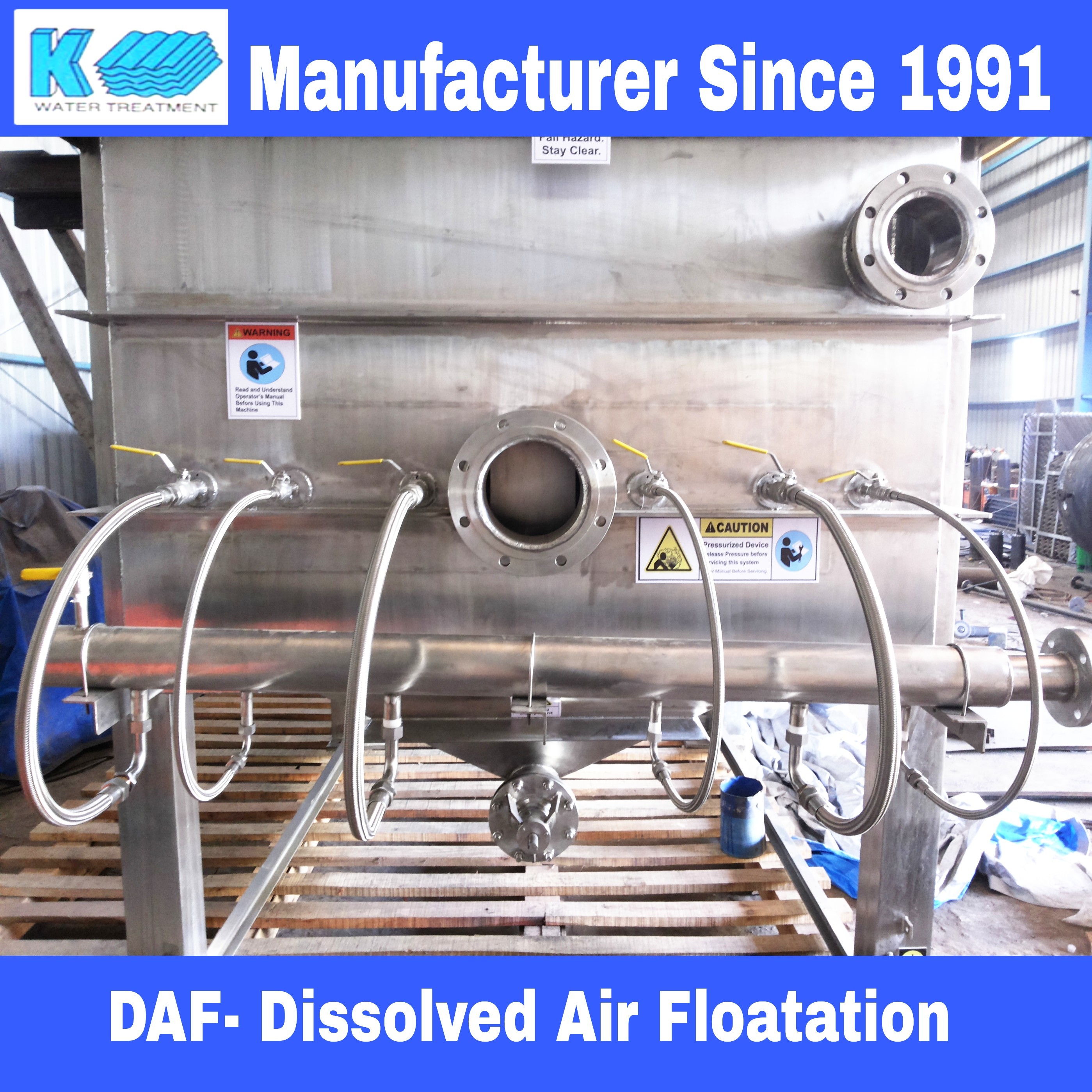 Dissolved Air Flotation Application: Oil-water Separation