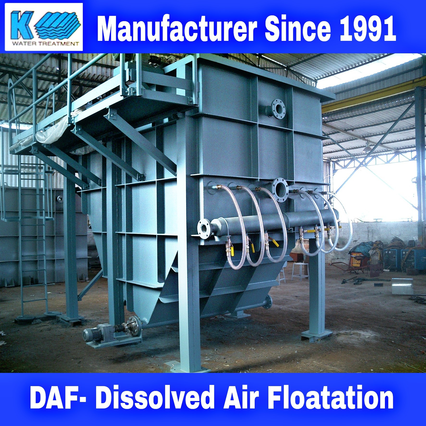 Dissolved Air Flotation Application: Oil-water Separation