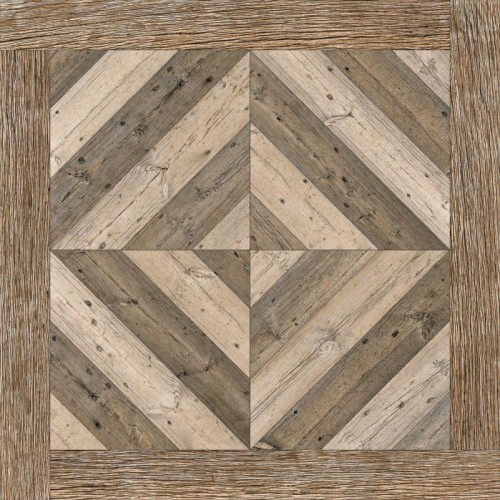 Vintage Brown Parking Tiles