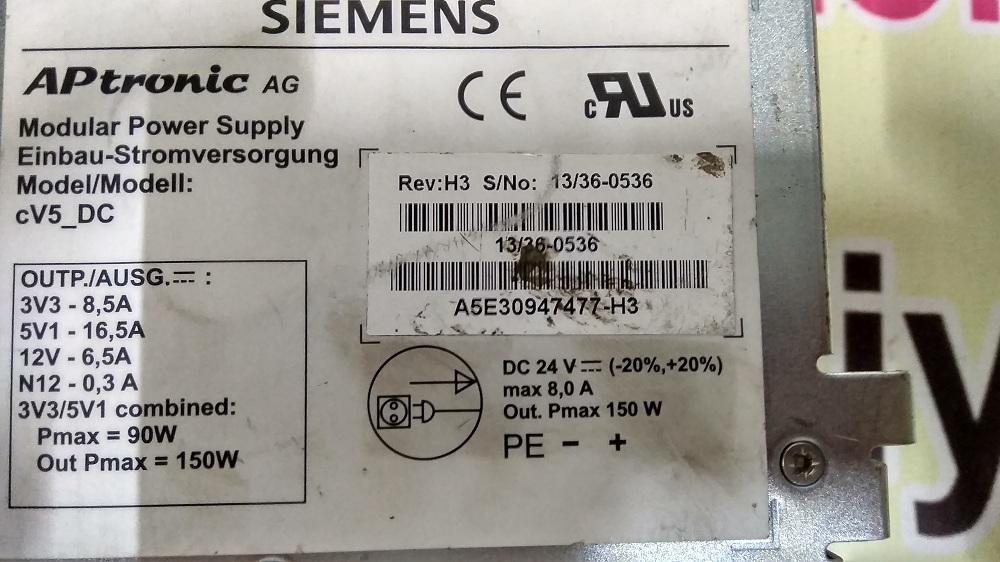 Siemens Power Supply