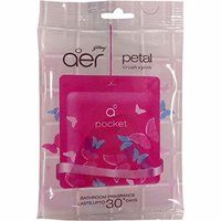 Godrej Aer Pocket Bathroom Fragrance - Petal Crush Pink, 10g Pack