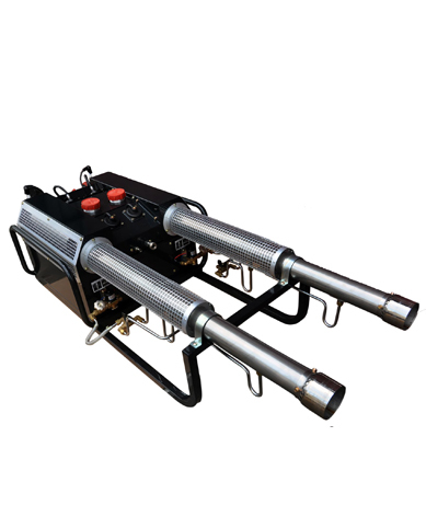 SS FOG 400 - Stainless Steel, 1560x760x380mm | 2 in 1 Truck Mountable Thermal & Cold Fogging Machine, 108L Capacity, Electric Start, Remote Controlled Operation