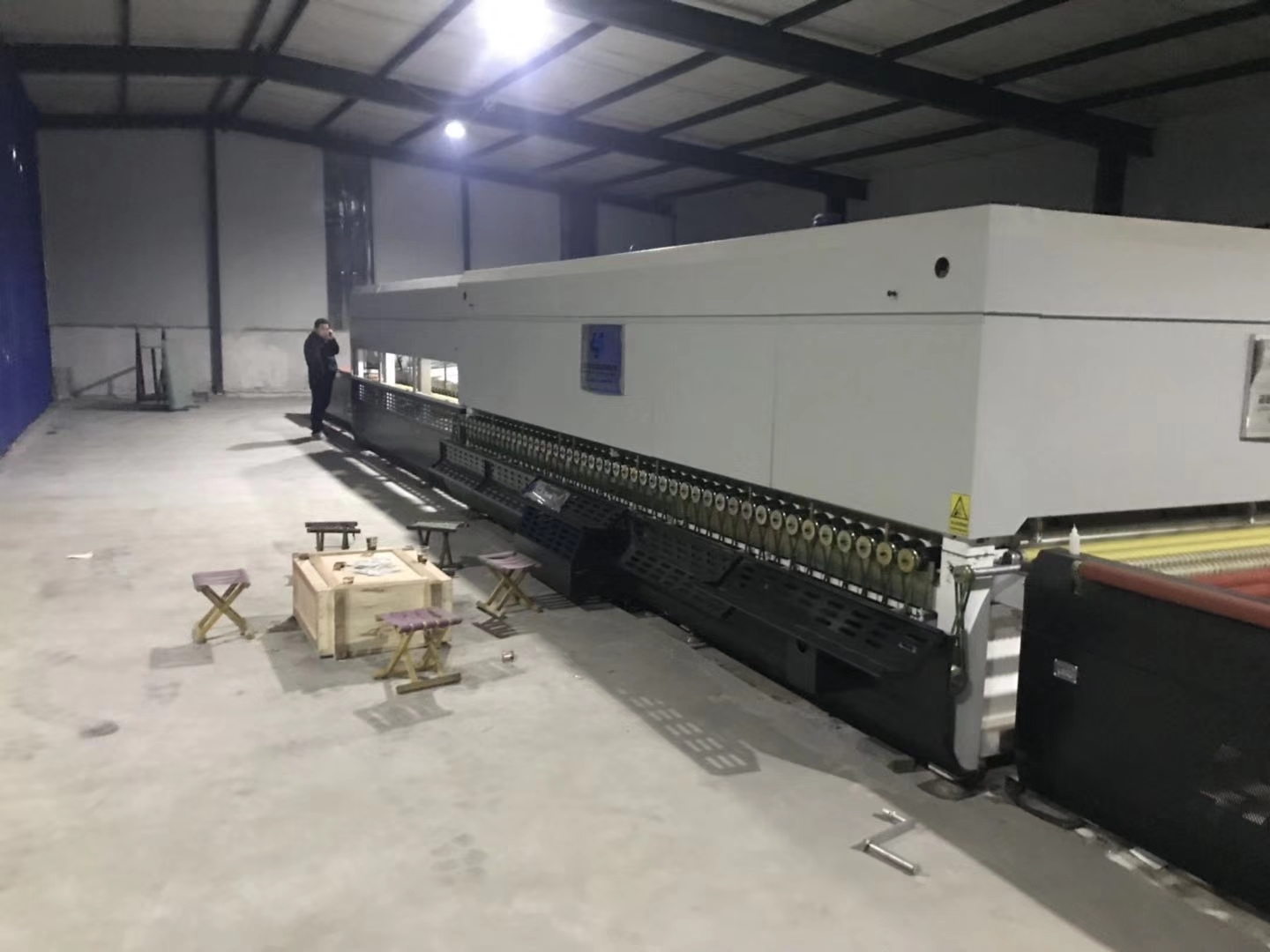 Convection Glass Tempering Furnace Dimensions: 20m Long Meter (M)