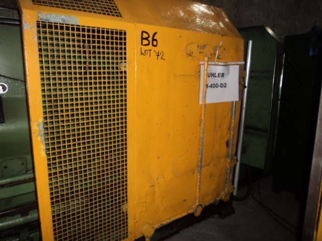 Buhler H 400 D2 Horizontal Cold Chamber Die Casting Machine For Sale