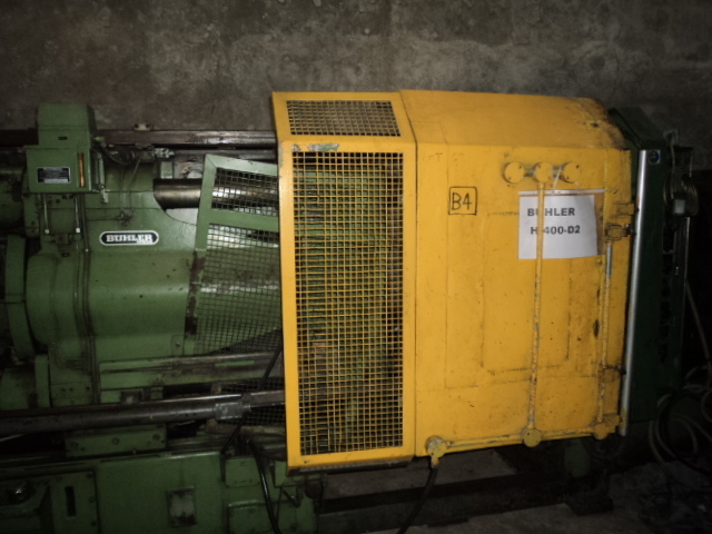 Buhler H 400 D2 Horizontal Cold Chamber Die Casting Machine For Sale