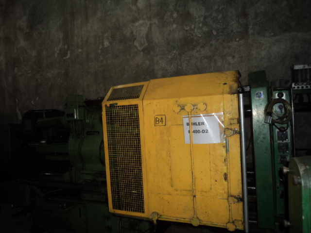 Buhler H 400 D2 Horizontal Cold Chamber Die Casting Machine For Sale