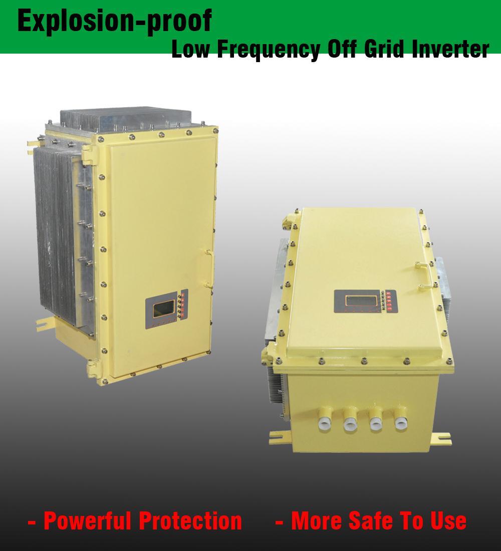 Orange Low Noise Silent Mode Explosion Proof Off Grid Inverter