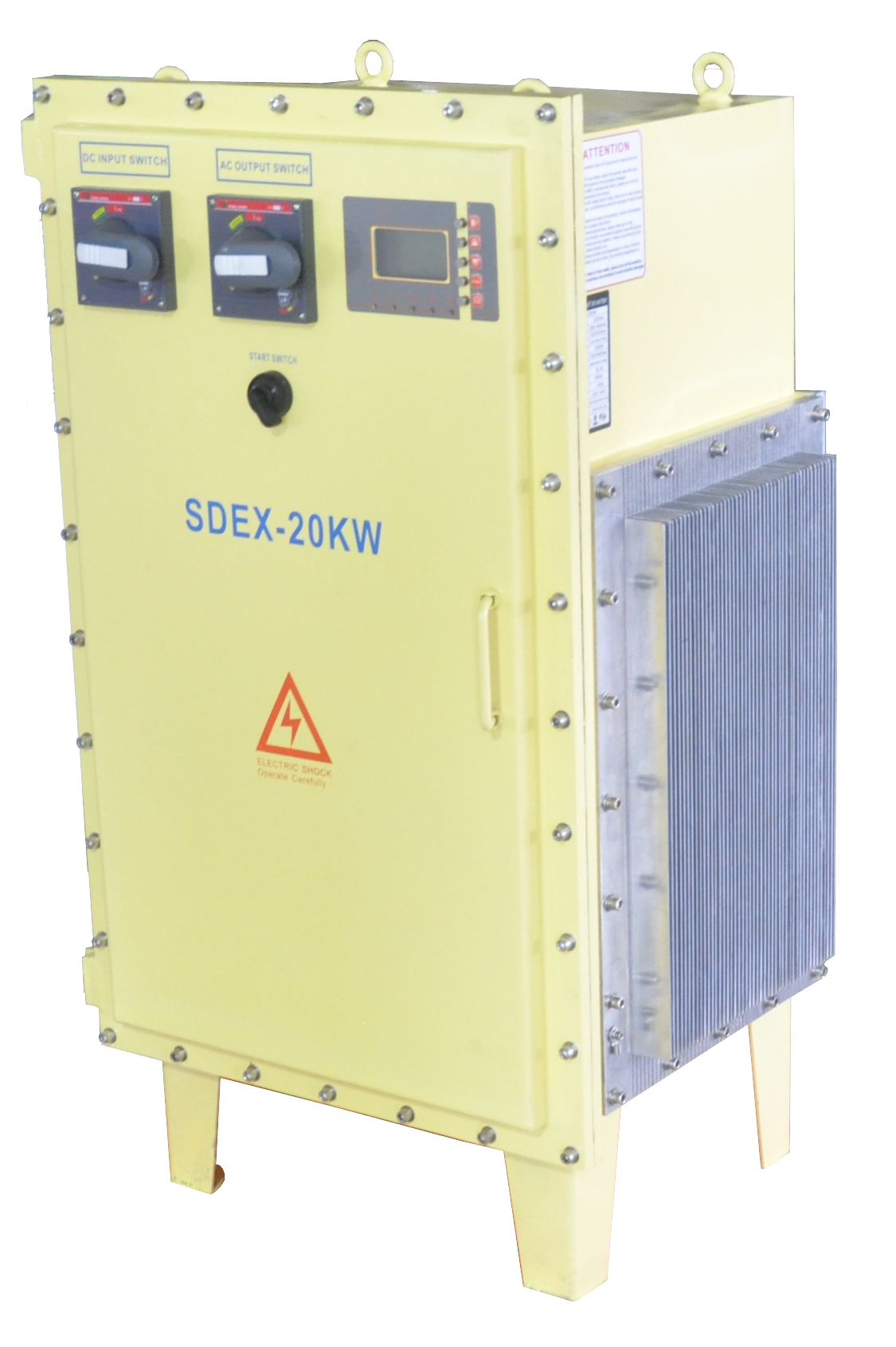 Orange Low Noise Silent Mode Explosion Proof Off Grid Inverter