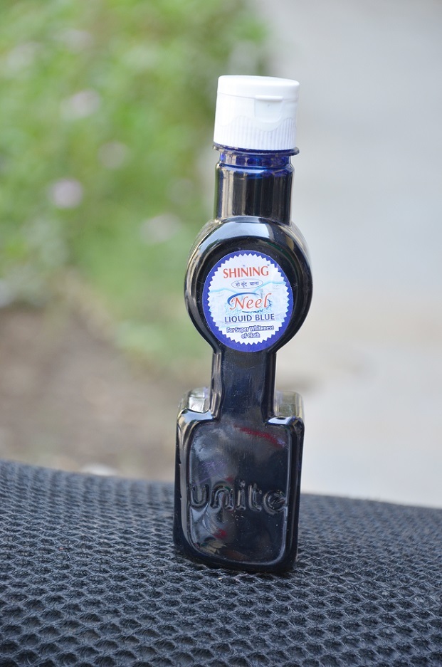 Shining Neel - Liquid 250 Ml. | Blue Fabric Whitener For Uniform Brightness