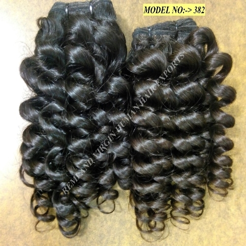 Natural Short Curly Human Hair Weave