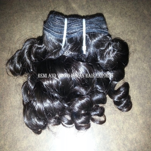 Natural Short Curly Human Hair Weave