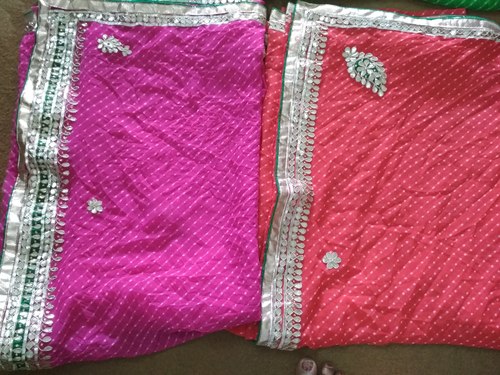 मोथड़ाgota वर्क साड़ी