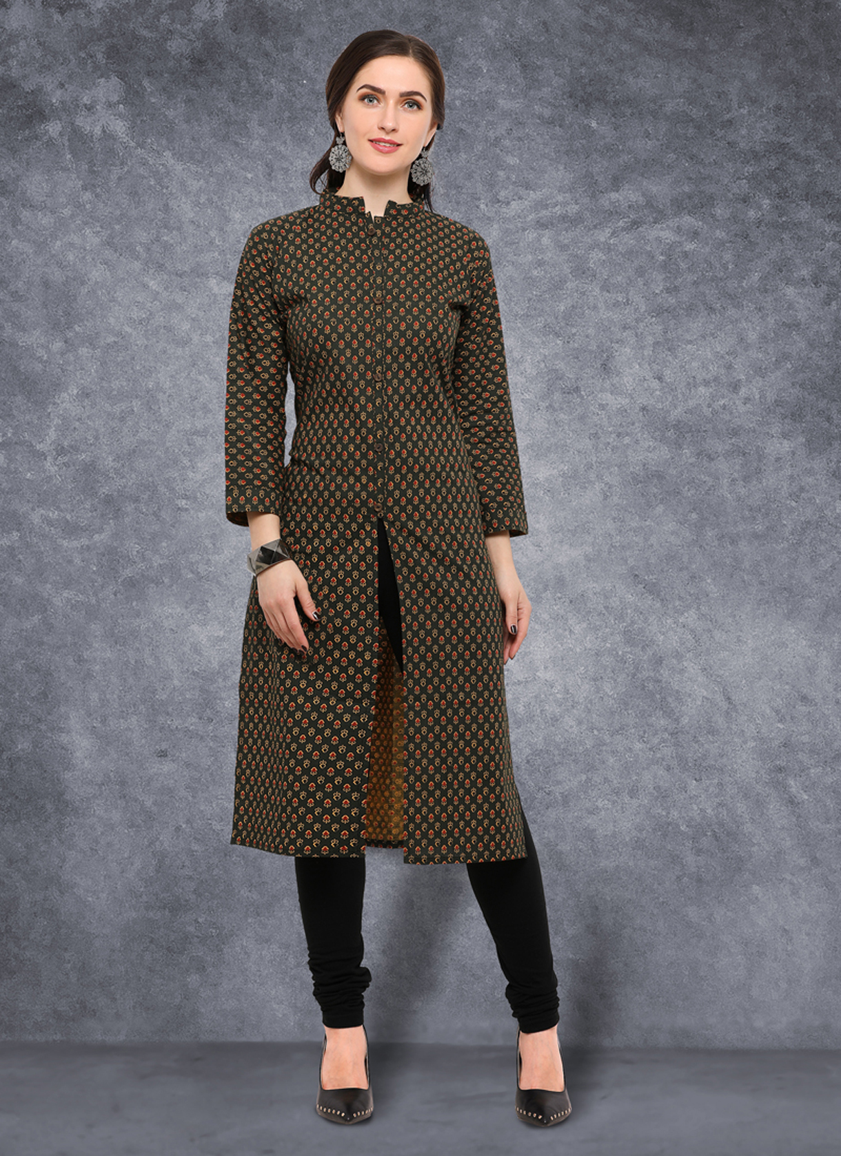 Georgette Kurti - Color: As Per Image