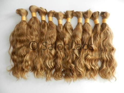 Colored Temple Hair - Remy Human Hair Extensions, 10-34 Inch Length, Wavy/Curl/Straight Texture, Virgin Quality with Intact Cuticles - Soft, Shiny, Natural Appearance