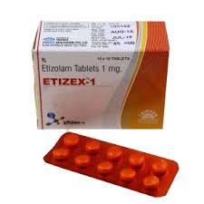 Etizex 1 Mg Tablets Generic Drugs