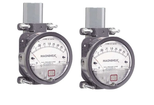 ड्वायर 2000-00n मैग्नेहेलिक गेज रेंज .05-0-.20 इंच Wc