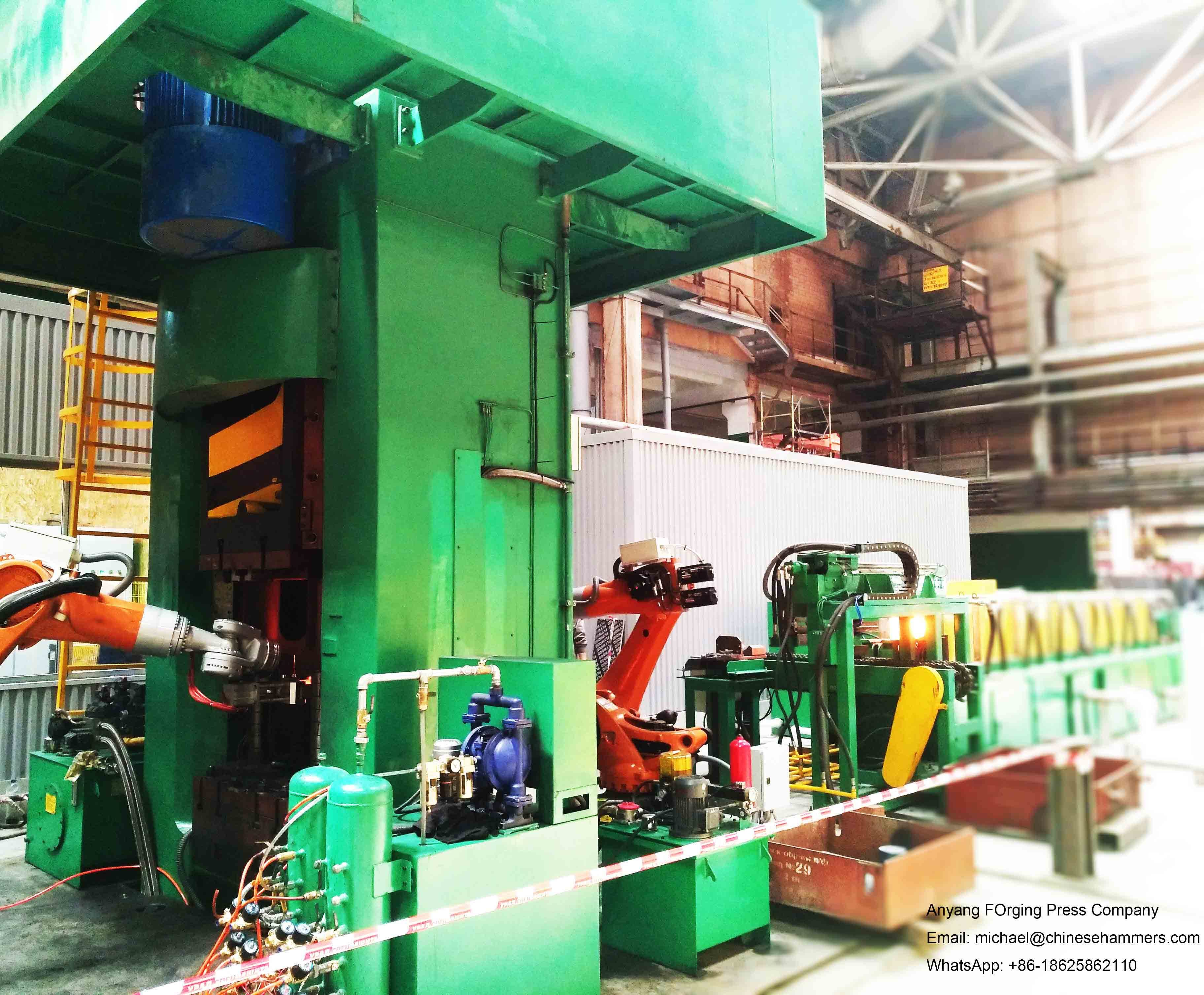 Gray Electric Screw Press