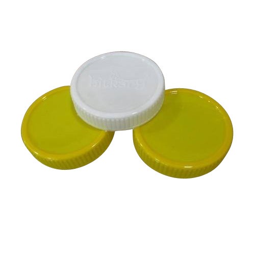 83Mm Plastic Cap - Color: White Green